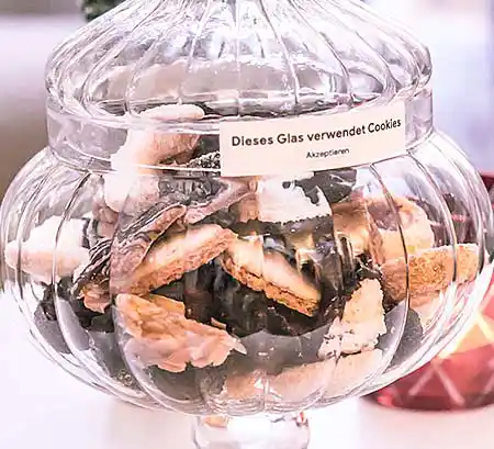 Plätzchensammlung im Karton.